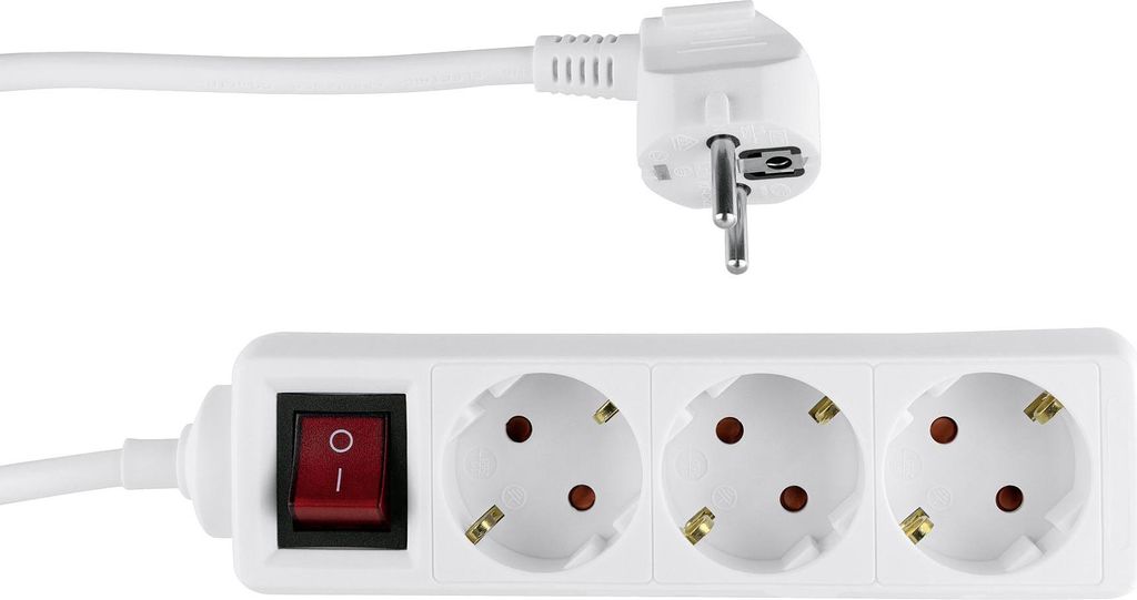 REV 0512351555, 1,4 m, Drinnen, 1,5 mm², Weiß, 3 Produktbild 
