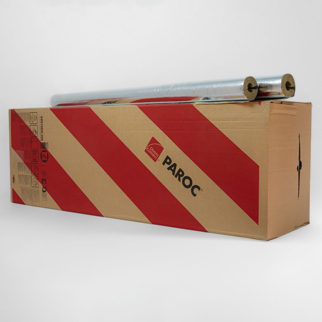 HVAC Section AluCoat T - Isolierschalen, Inhalt:Kartonware, Durchmesser Ø Innen [mm]:76, Dämmstärke in [mm]:70