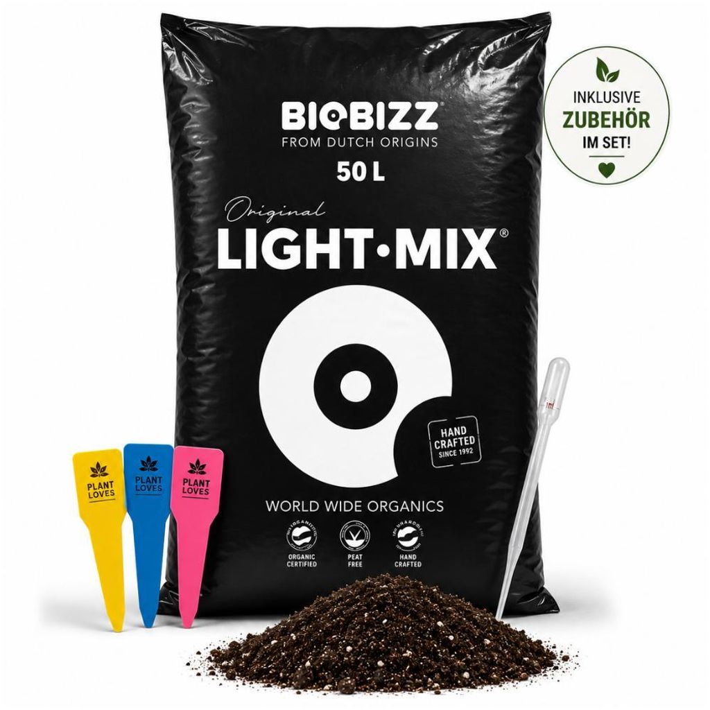 BioBizz Light mix 50L– inklusive Dosierpipette & 3 Produktbild 
