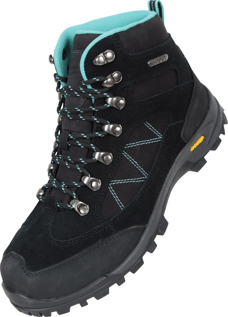 Mountain Warehouse - Damen Wanderstiefel "Storm", Wildleder MW1180 (40 EU) (Schwarz)