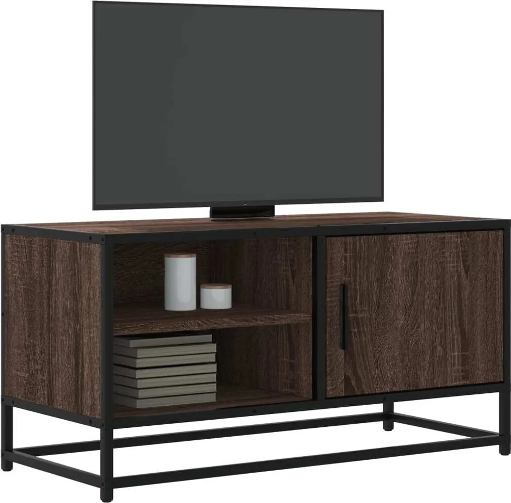 Mobile Porta TV 80x34,5x40 cm Maison Exclusive effetto Rovere Moderno