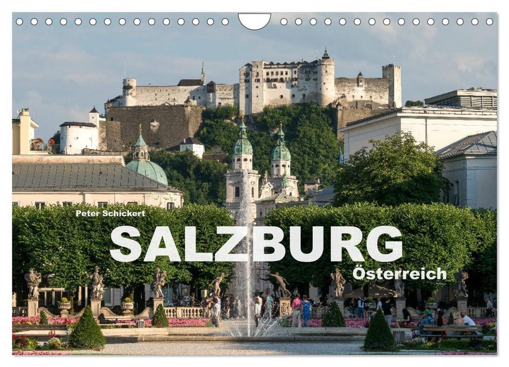 Salzburg - Österreich (Wandkalender 2027 DIN A4 quer), CALVENDO Monatskalender