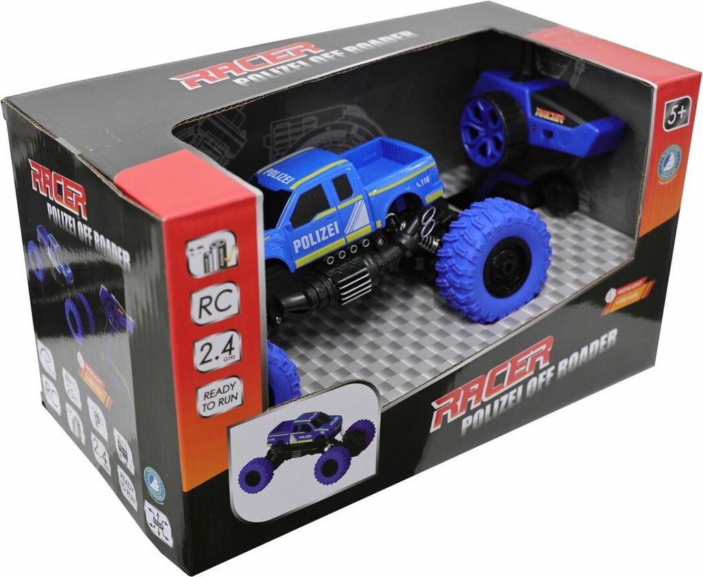 Racer R\C Polizei Off Roader 2.4 Ghz Produktbild 