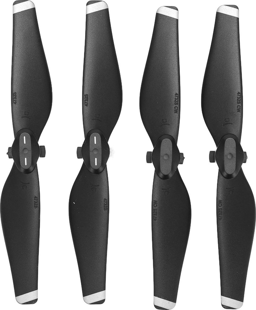 4-teiliges Drohnen-Propeller-Set mit geräuscharmen Klingen-Requisiten, Zubehör, Ersatz für DJI SparkWhite Edge