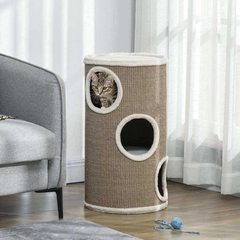 Drapak dla kota PawHut, wysokość 70 cm, Ø 38 cm, Zdjęcie produktu 