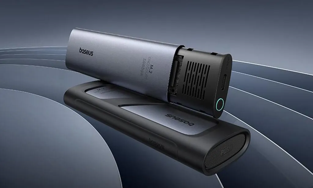Baseus Flyjoy Contenitore SSD M.2 NVMe SATA 10Gbps Grigio | Offerta - 27