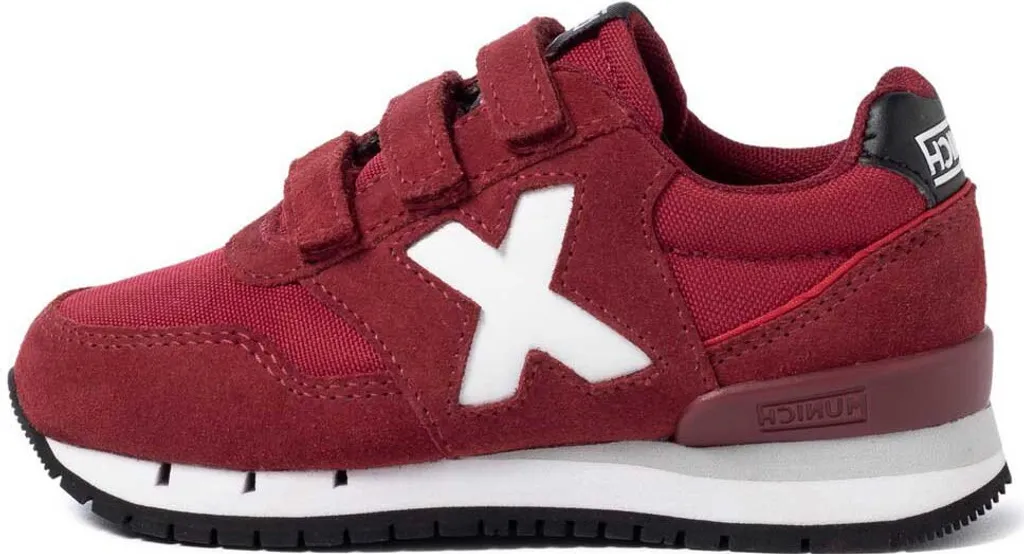 Baskets Munich Dash Kid Vco 106 Bordeaux : Finis les Lacets Défaits - 6