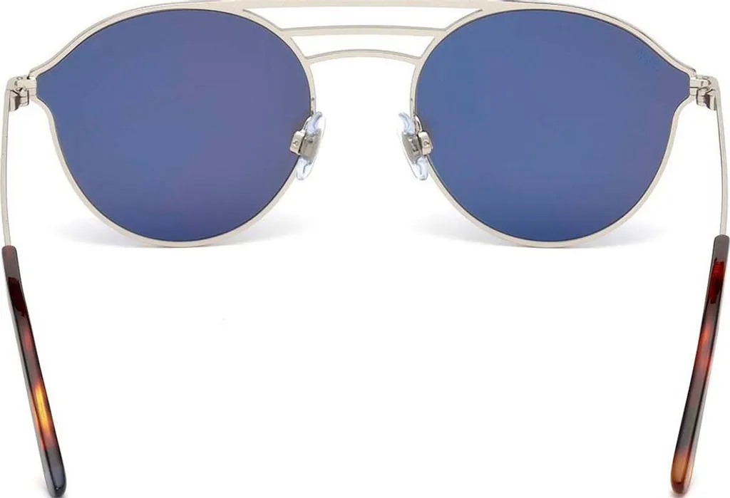 Lunettes de soleil WEB Mod.WE0207 16X 55 : Style Aviateur Argenté