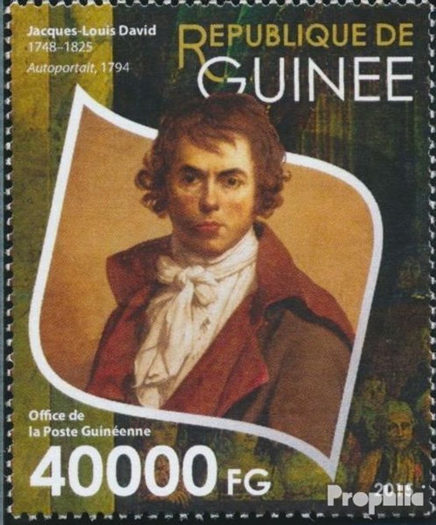 Briefmarken Guinea 2015 Mi 11497 (kompl. Ausgabe) postfrisch Jacques-Louis David