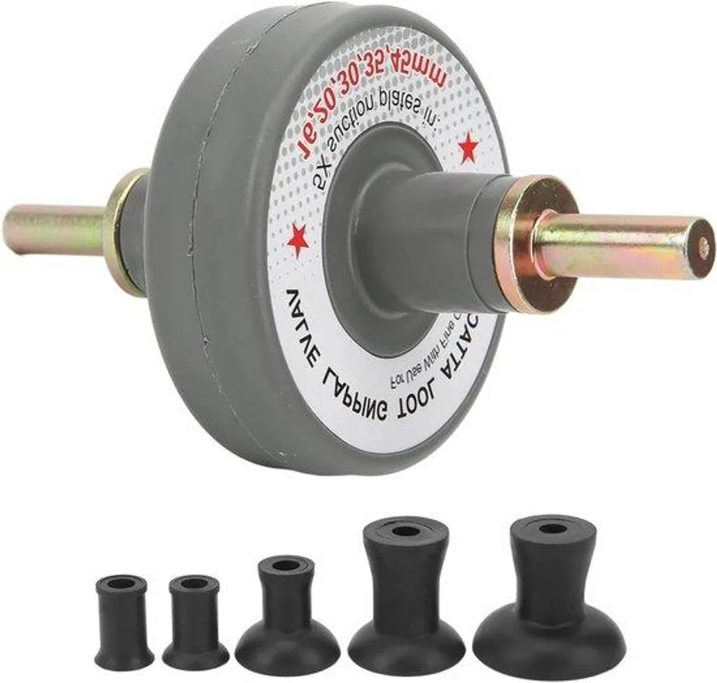 Polisseuse de soupapes 1250 tr/min à 5 ventouses interchangeables en kit