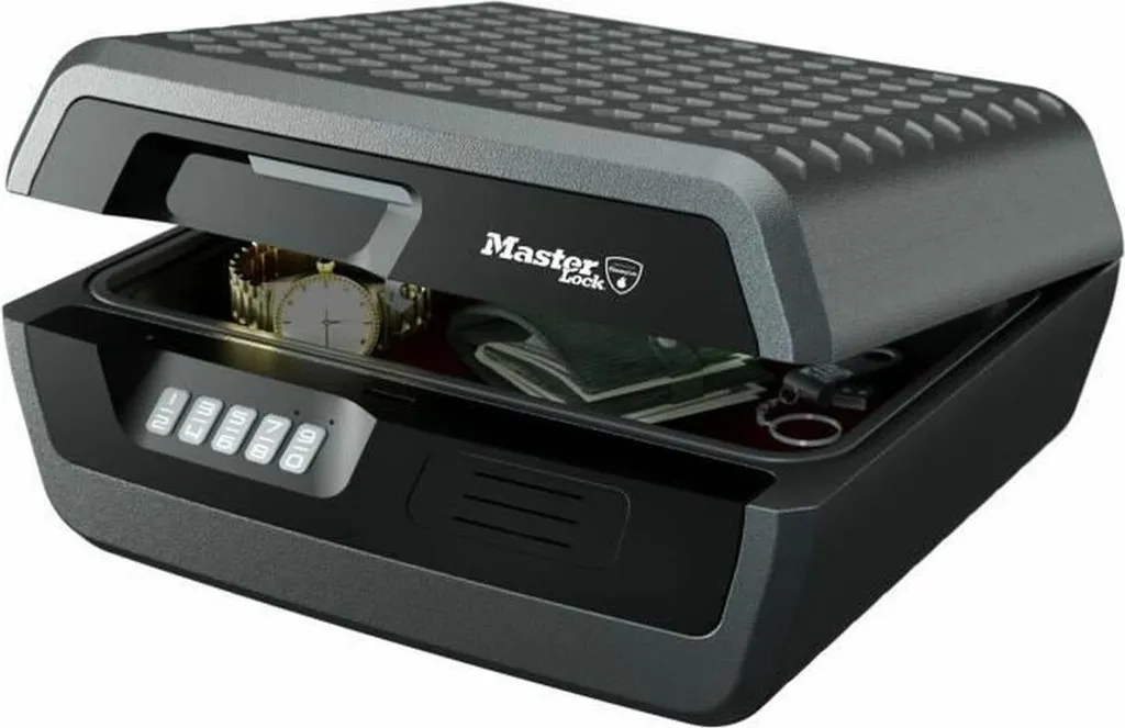 Master Lock CHW30300EURHRO Coffre-fort à Serrure Électronique 10 L