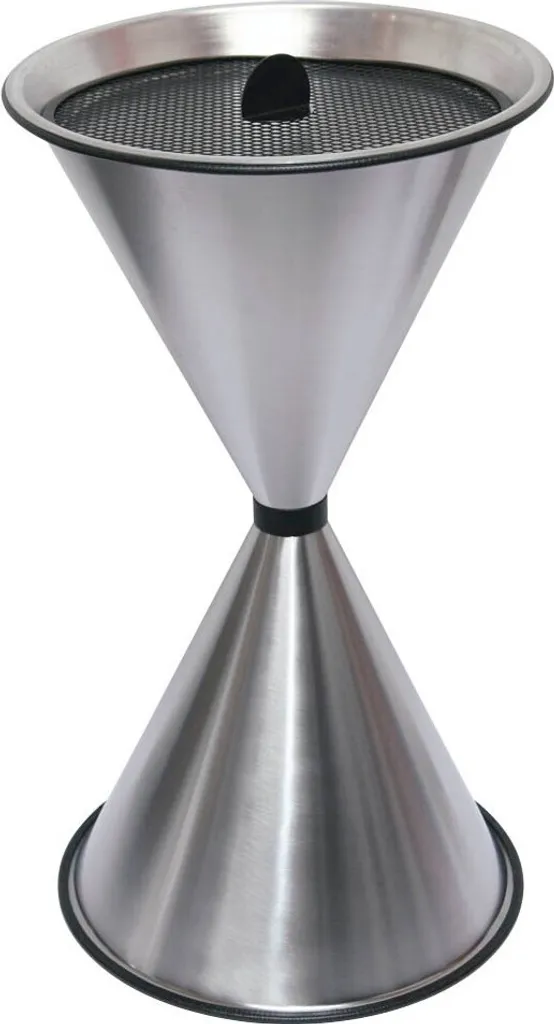 Cendrier sur pied inox SZ Metall 29718 contre les mégots et les odeurs