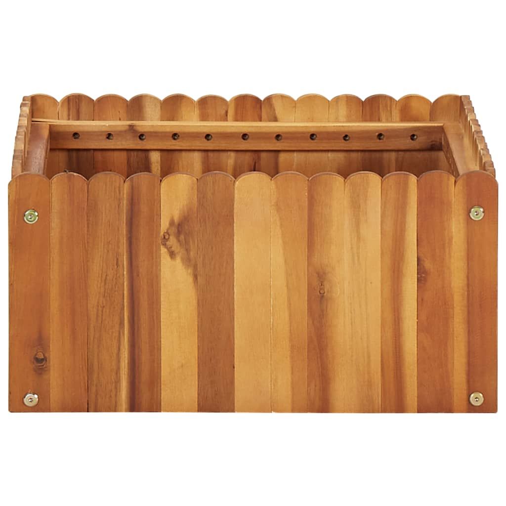 vidaXL Letto rialzato da giardino 50 x 50 x 25 cm in legno Immagine del prodotto 