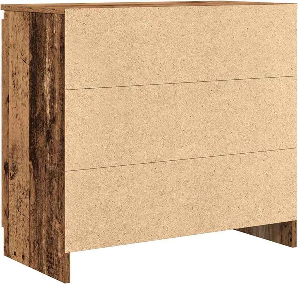Maison Exclusive - Credenza con cassetto effetto legno antico 71x35x65 cm Materiale ligneo - 8