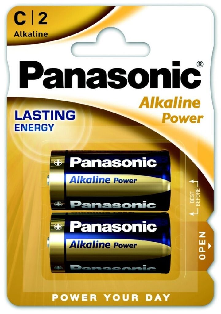 panasonic 2 pcs x 12 blisters LR14 POWER battery Image du produit 