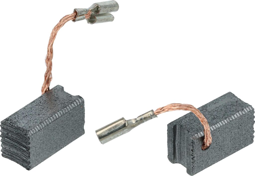 vhbw 2x Kohlebürste 6,5x8x13 mm kompatibel mit Bosch GWS 7-115 E, GWS 7-125 T, GWS 7-125 ET, GWS 7-125, MX25E, GWS 720, GWS 7-115 Elektrowerkzeug