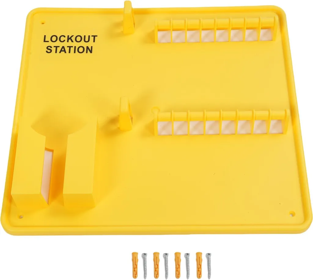 Station Lockout Tagout murale PC avec grande capacité de rangement