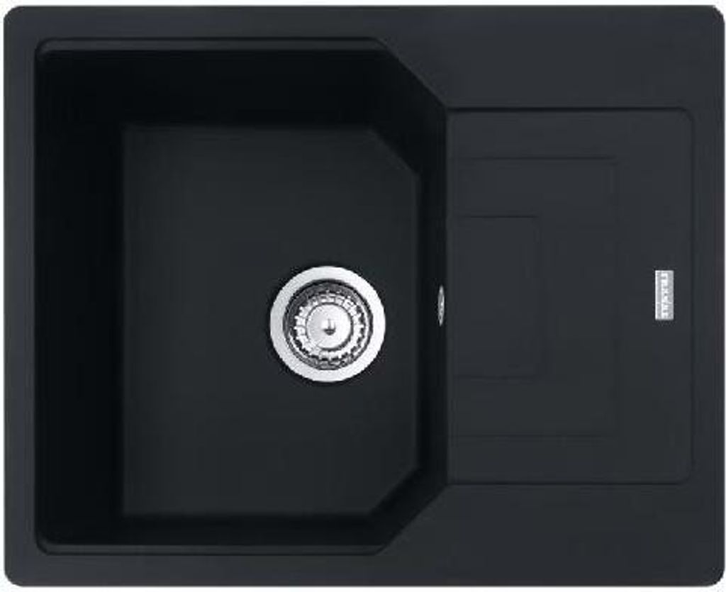 Franke Urban - Fragranit Küchenspüle UBG 611-62, 620x500 mm, schwarz matt 114.0700.097