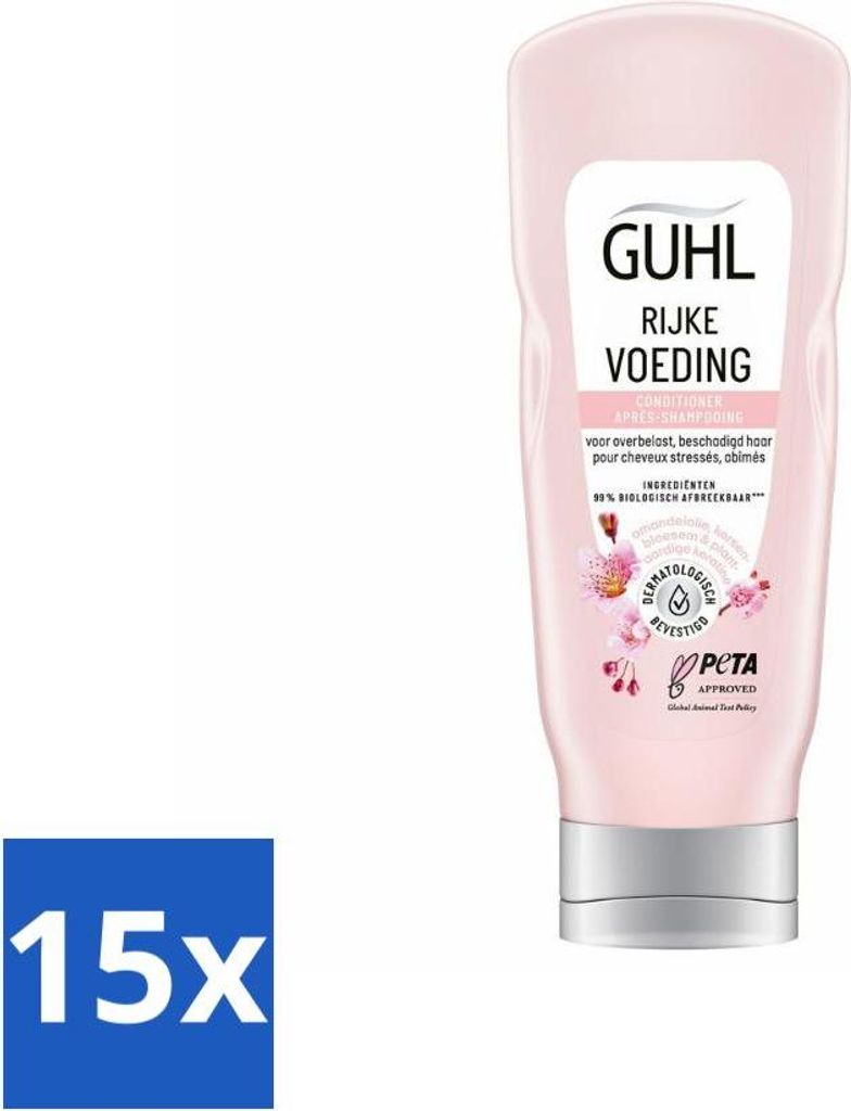 Guhl - Conditioner - Rich Nutrition - 200 ml - Vorteilspack - 15 Stücke