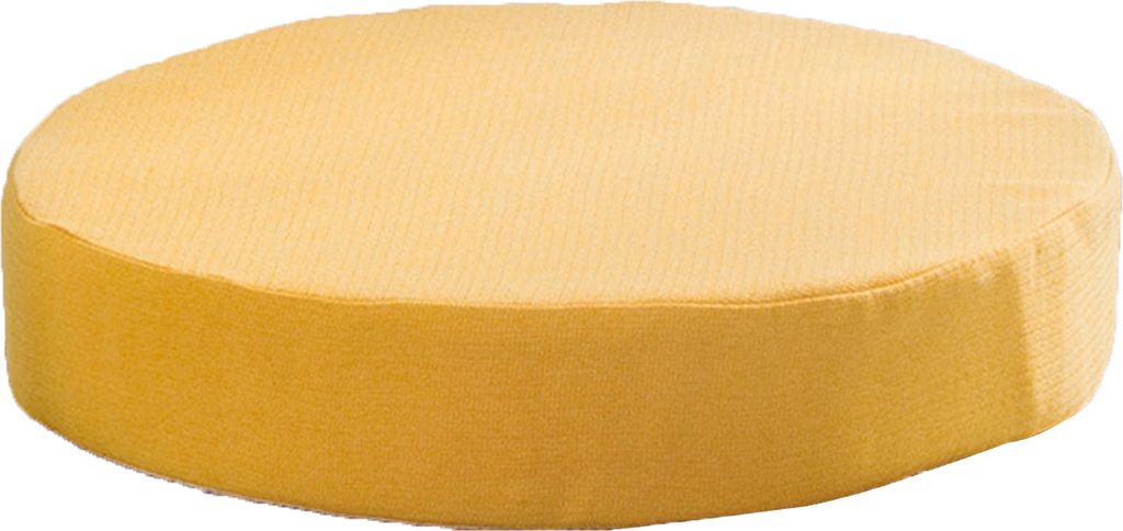 Sofa Kissen superweicher Verschleiß widerspenstem, atmungsaktivem nicht-Skid-Sitzstuhl-Schwammkissen für Zuhause-Goldene Runde