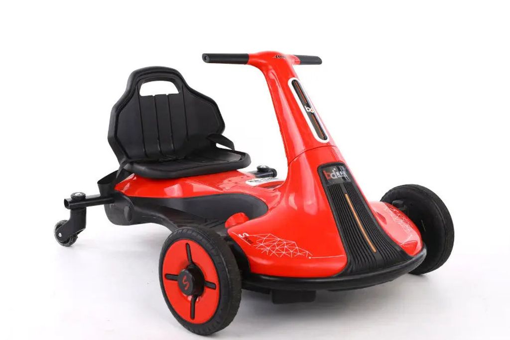 Kinder Elektroauto "Drift-Cart" mit 12V - 2x45W Motoren mit Produktbild 