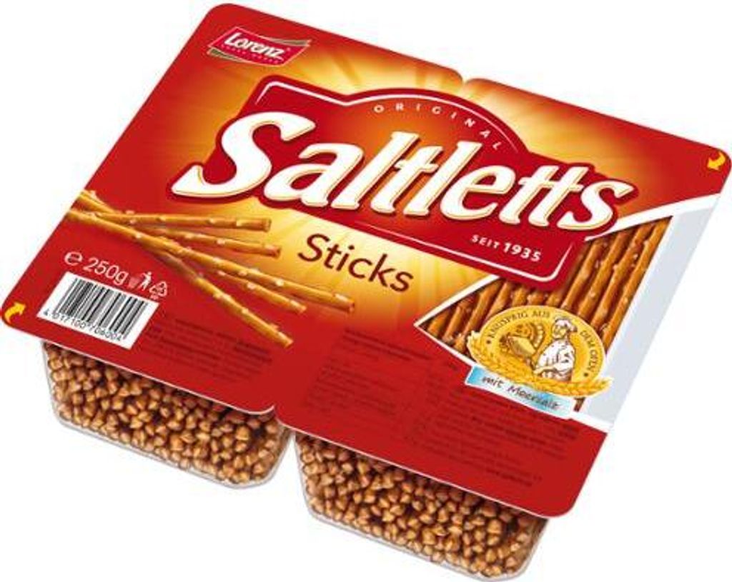 Saltletts Sticks Classic 250g Produktbild 