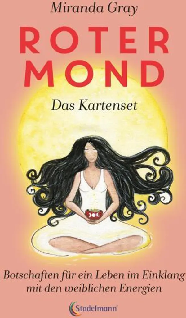 Roter Mond das Kartenset - Jeu de cartes oracle pour cycle féminin