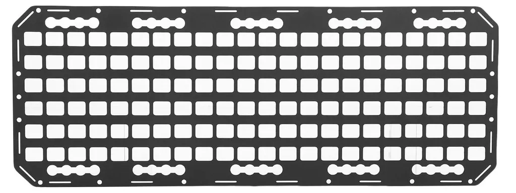 Support de Rangement Molle en Alu pour Rails L - Panneau de Cargo Rigide