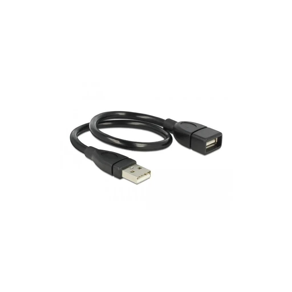 Delock Extension USB 2.0 Tipo-A 0.35m - Ideale per Workstation e Server - 7