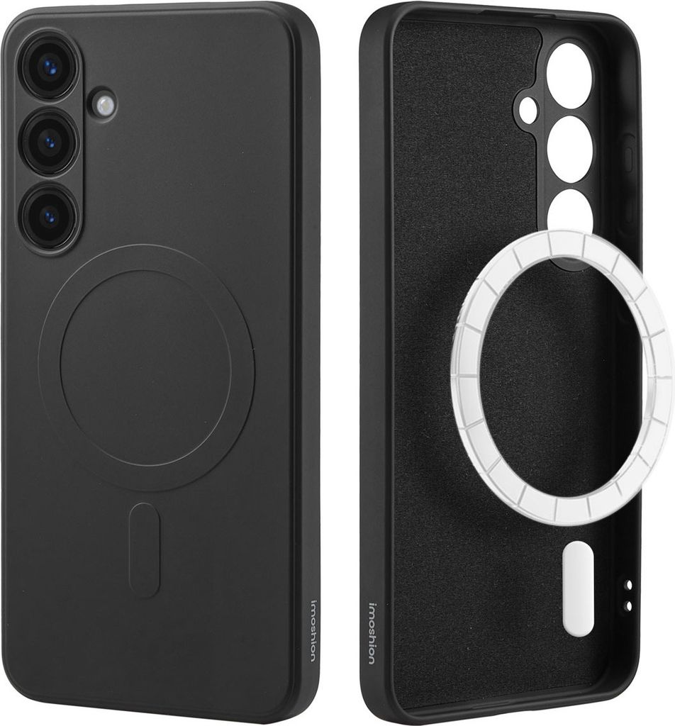 imoshion Color Back Cover mit MagSafe Samsung Galaxy S24 Plus - Schwarz