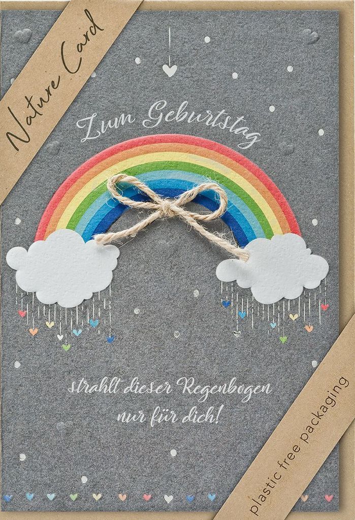 bsb 693031-2 Geburtstagskarte - Natur Card, inkl. Umschlag Produktbild 