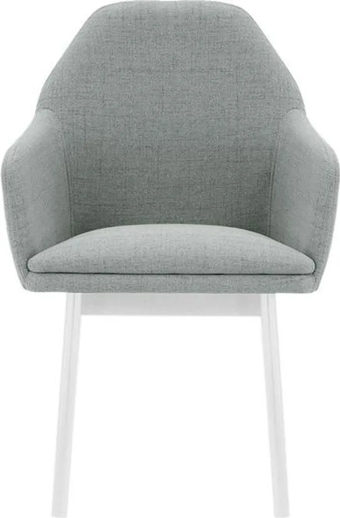 Chaise de cuisine blanche Buzz-Cablo 14 pour intérieur épuré