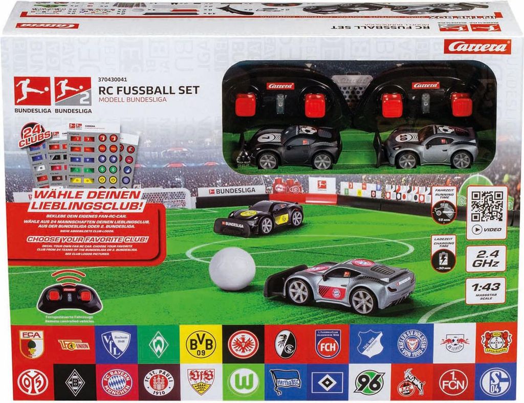 Carrera RC|Carrera 2,4GHz RC Fußball Set Modell Bundesliga, Produktbild 
