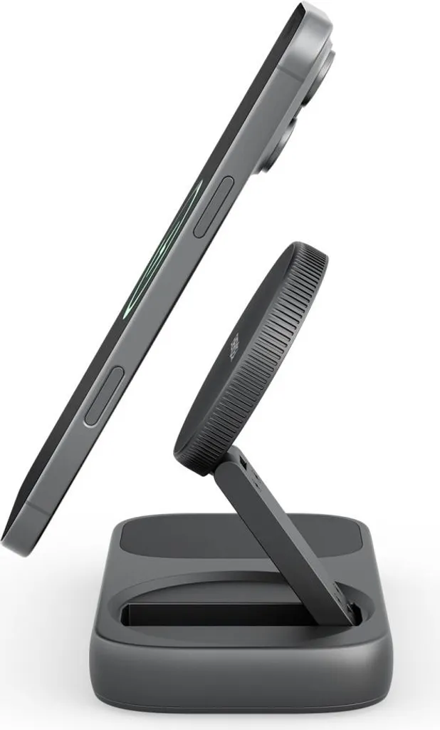 Dock USB-C Energea avec Chargeur Qi2 7-en-1 WiDock Plus Graphite Pro - 3