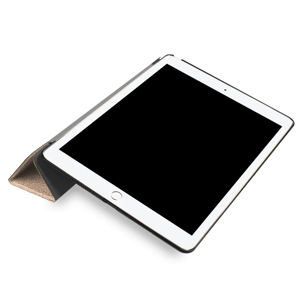 Custodia Smart Con Auto Sleep/wake Per IPad Air 3 E Pro 10.5 (A2152, A1701, A2123, A1709) – Nera, In Similpelle