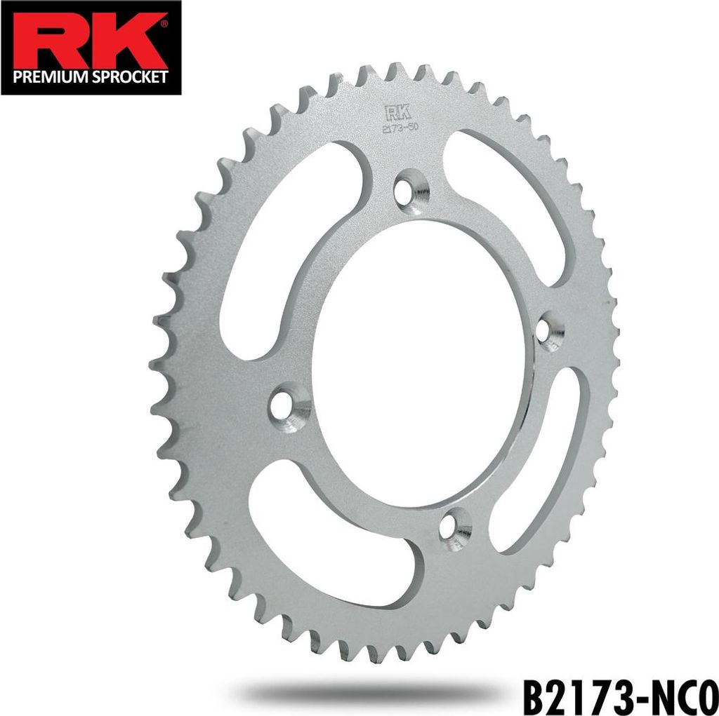 Rk Kettenrad 420 62z Stahl silber