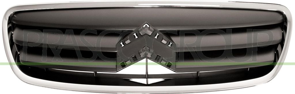 PRASCO CI3052021 Kühlergrill Frontgrill für CITROËN C2 Schrägheck (JM) Chrom
