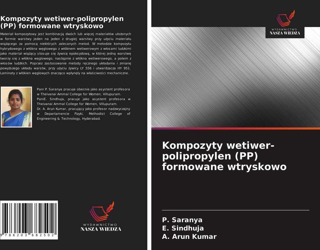 Kompozyty wetiwer-polipropylen (PP) formowane wtryskowo