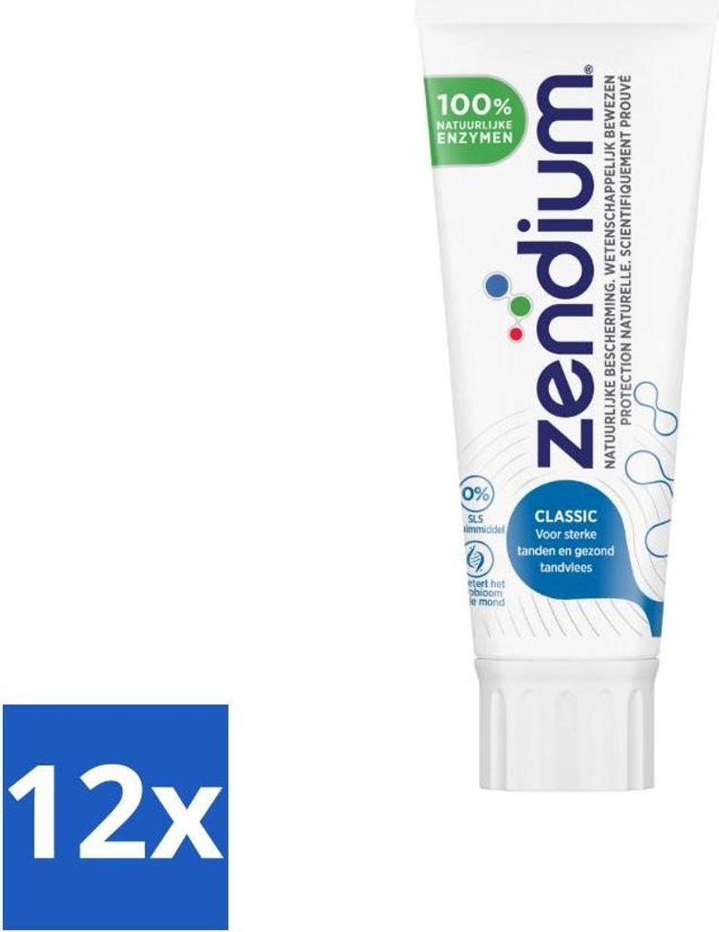 Zendium Dentifricio Classico 75 ml - Confezione risparmio - Immagine del prodotto 