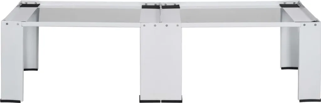 Support double lave-linge et sèche-linge en acier robuste et antidérapant - 10
