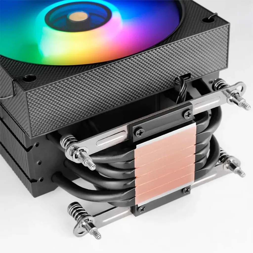 Mars Gaming MCPU-LCD Refroidisseur Air 120mm Noir avec Écran LCD Temps Réel - 4