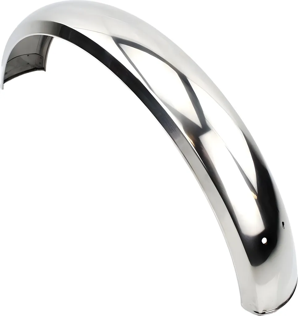 Garde-boue avant inox chrome compatible avec Kreidler Florett K54