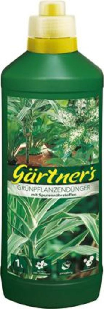 Gärtner ́s Grünpflanzendünger m.Spurenelemente, 1 l