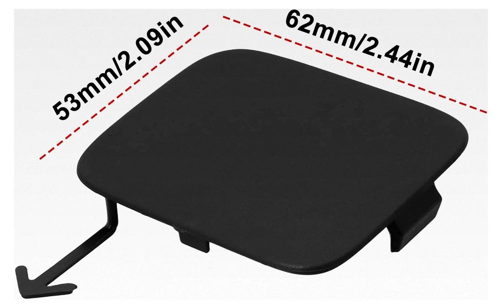 Hintere Abschlepphakenabdeckung für Toyota Prius Hybrid 2016-2018