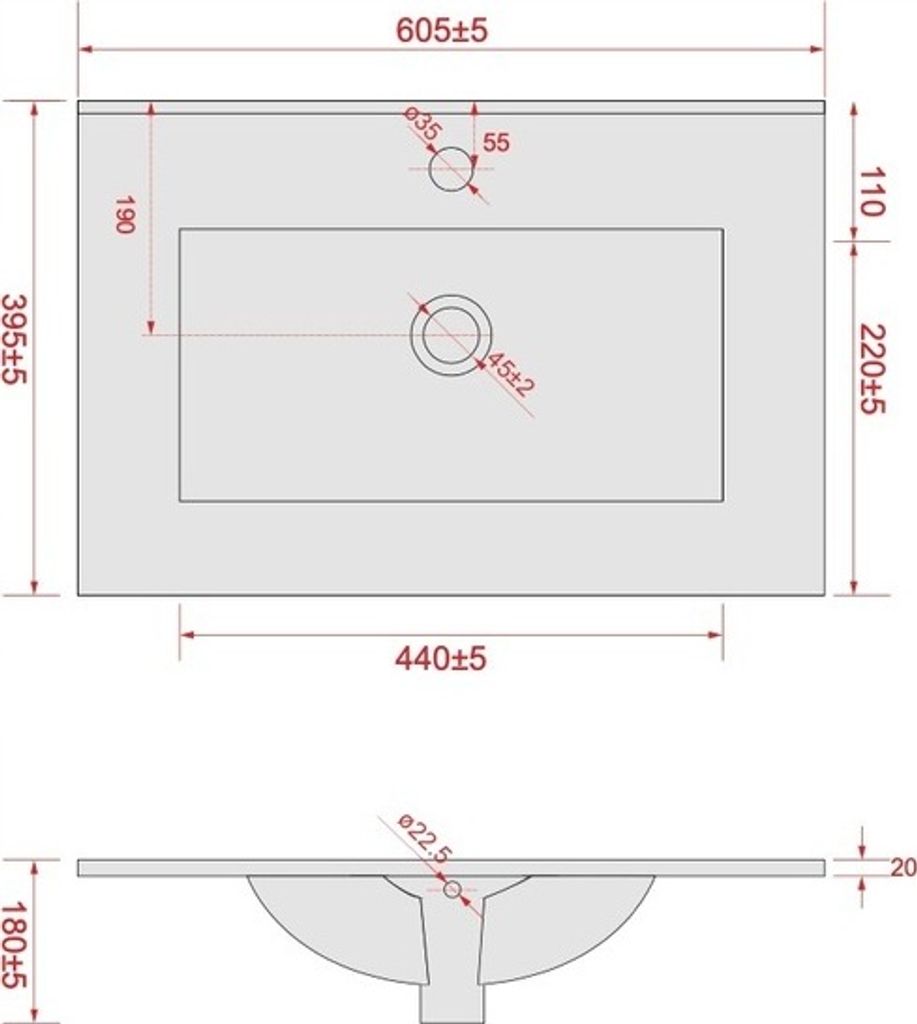 Paplinskimoebel 60 x 80 x 39 Badezimmerschrank Iga, Produktbild 8
