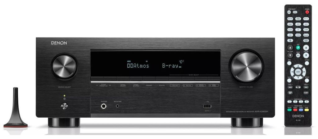 Denon AVCX3800HBKE2 Amplificatore ricevitore AV 105 W Immagine del prodotto 