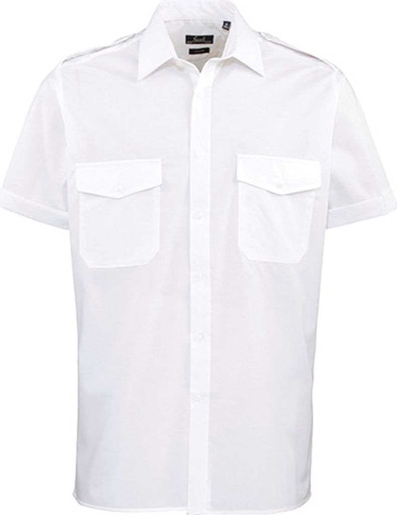 Premier Workwear Pilot Shirt manica corta Immagine del prodotto 