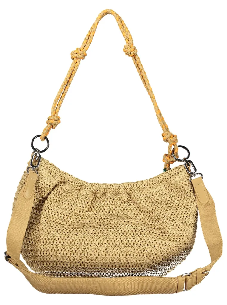 Sac à main beige pour le travail et sorties avec rangements pratiques - 2