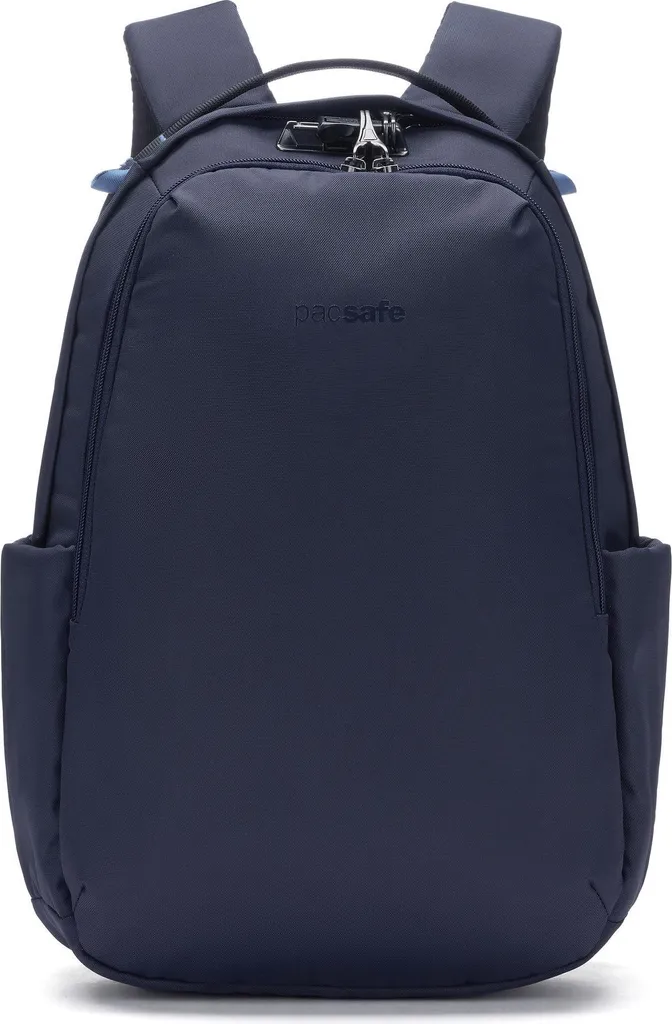 Sac à Dos Travail et Ville Bleu Marine 16L - Port PC Portable Sécurisé