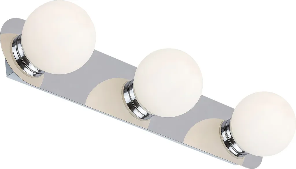 Plafonnier applique murale G9 en métal chromé Becca 2112 style moderne